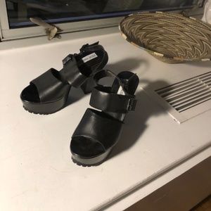 Steve Madden Platform Sandels 6
